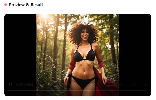 Download viral AI bikini video