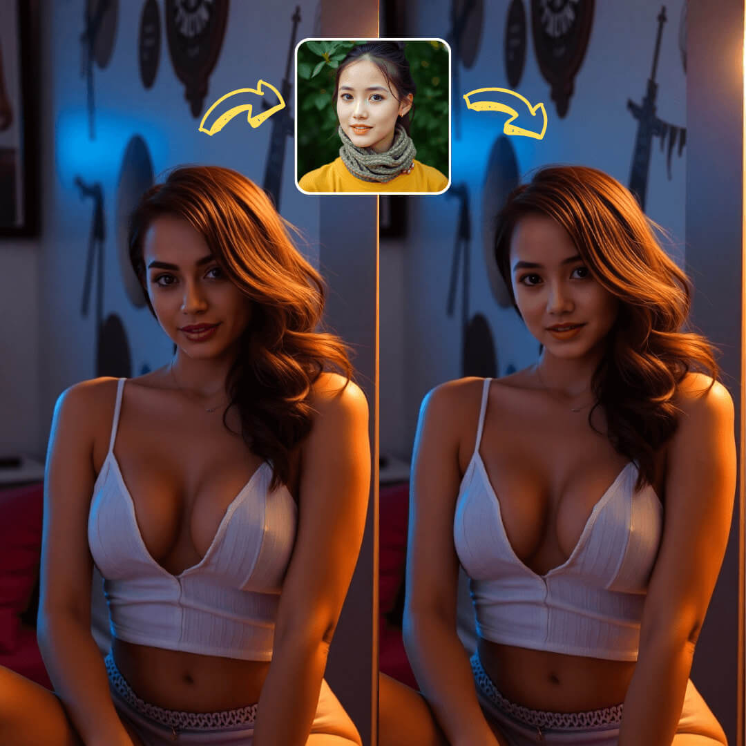 Create Sexy AI Image from Face Swap